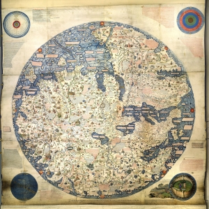 Fra Mauro Map of the World - AD 1450 - (26MB)